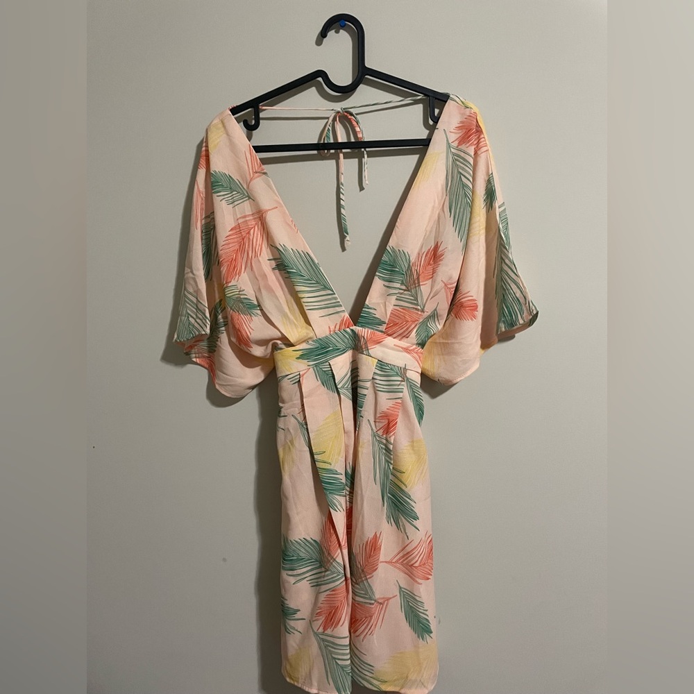 H&M PLUNGE ROMPER